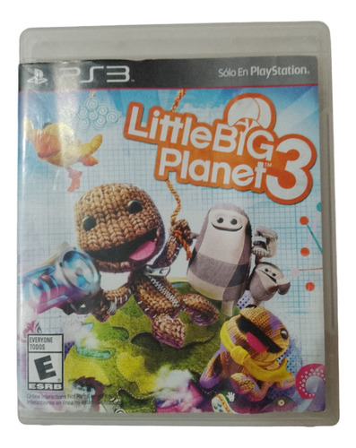 Juego Little Big Planet 3 Ps3 Play3 Físico Orignal