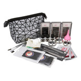 Kit Extensiones Pestañas Mink De 1 X 1 Completo + Bolsa Reg