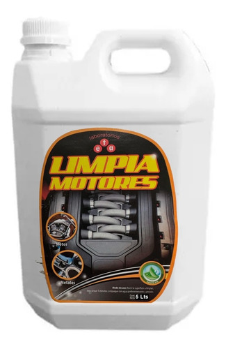 Limpia Motores Desengrasante Auto Marca Eta 5lts