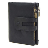 Wallets For Men Women- Retro Soft Leather Wallet Short