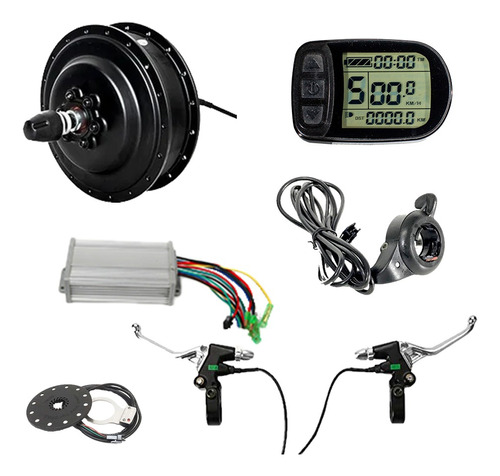 Kit Motor Para Bicicleta Eléctrica 350w 70km Desmont 10ah