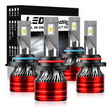 36000lm Kit Focos Led Para Toyota Chevy Nissan Gmc Dodge