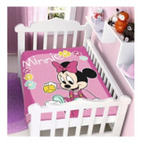 Cobertor Mickey Ou Minnie Quentinho Grosso Infantil Jolitex