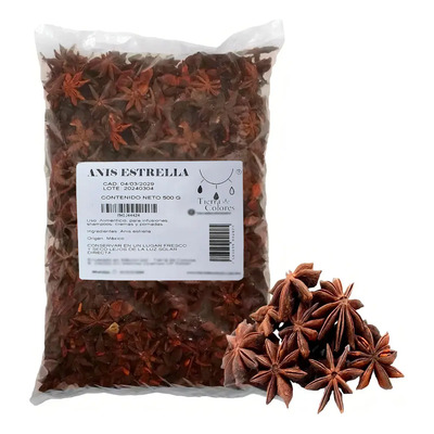 Anis Estrella O Estrellado 500g Semilla Aromatica Y Especia | MercadoLibre