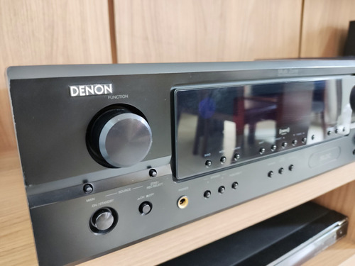 Receiver Denon Dra-397 Stereo 80w Rms Canal Áudio Entr Phono