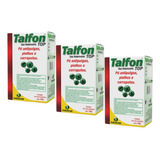 Kit 3 Unidades - Talfon Top Pó Antipulgas E Piolhos - 100g