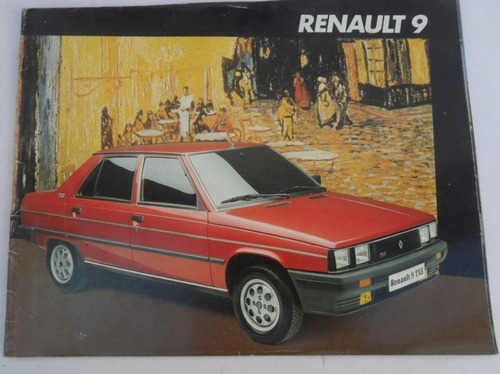 Folleto Renault 9 Txe Gtl Antiguo No Manual Auto Clasico