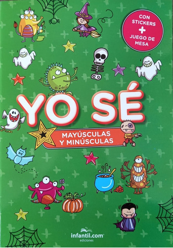 Yo Se - Mayusculas Y Minisculas (con Stickers), De No Aplica. Editorial Infantil.com, Tapa Blanda, Edición 1 En Español, 0