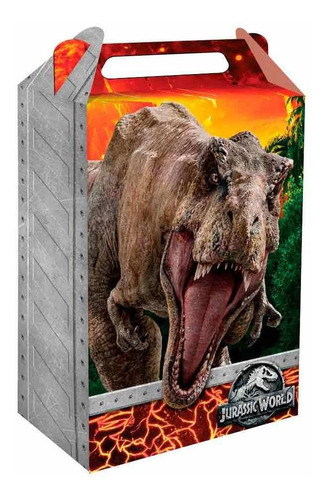 Caixinha Surpresa Jurassic World 2 Festcolor 8und
