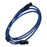 Cable Usb Macho A Macho 1,5 M Con Filtro Y Mallado 