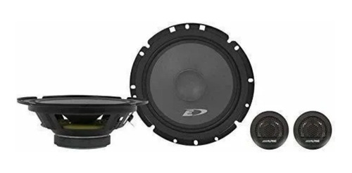 Set De Medios Alpine 6.5 De 2 Vías Serie E 280watt Sxe-1751s