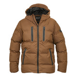 Campera Hombre Impermeable Puffer Abrigada Briganti Inflable