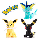 Peluche De Pokémon - Evolucion Eevee - 20cm + Envío Gratis!