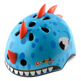 Casco De Bicicleta De Dinosaurio Para Ninos, Ajustable Y Mul