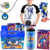 Brinquedos Sonic O Filme Super Boneco Com Vários Acessórios