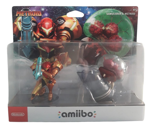 Amiibo Samus & Metroid Pack