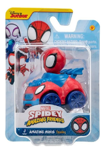 Vehiculo Spidey Y Sus Amigos Juguete Nene Spiderman Marvel