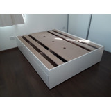 Cama Cajonera De Melamina 2p 140x190