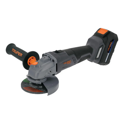 Esmeriladora Inalámbrica 4-1\u002F2 20 V sin carbones TRUPER MAX-20E Color Gris oscuro | Meses sin interés