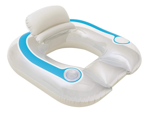 Colchoneta Inflable Bestway Sillon Con Posa Vaso Pileta