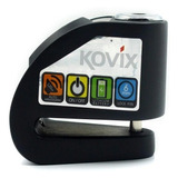 Candado De Disco Con Alarma Kovix Kd6 Negro 6mm