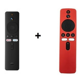 Control Remoto Para Xiaomi Mi Box S Tv Stick + Funda Roja 
