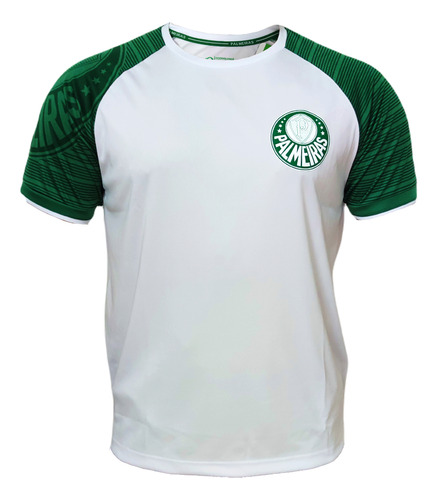 Camisa Palmeiras Branca Casual Símbolo Licenciada