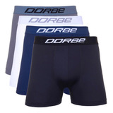 Kit 4 Cuecas Boxer Box Masculino Plus Size Dorbe Adulto 