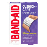 Band-aid Brand Cushion Care Sport Strip Vendajes Adhesivos,.