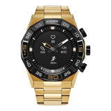 Reloj Citizen Smartwatch Cz Hybrid Dorado Jx1006-58e