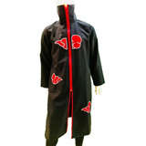 Gabardina  Capa  Anime Akatsuki Anime Cosplay  + Placa  