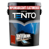 Membrana Liquida Elastomerica Tento Techos 20 Kgs Color