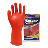 6 Guantes De Latex Multi Usos Suavex Numero  8 Y 9 A Elegir