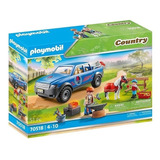 Playmobil Country El Herrador De Caballos Con Vehículo