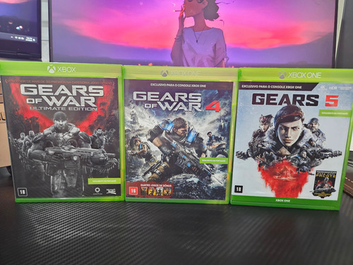 Gears Of War Xbox One Series Coleção