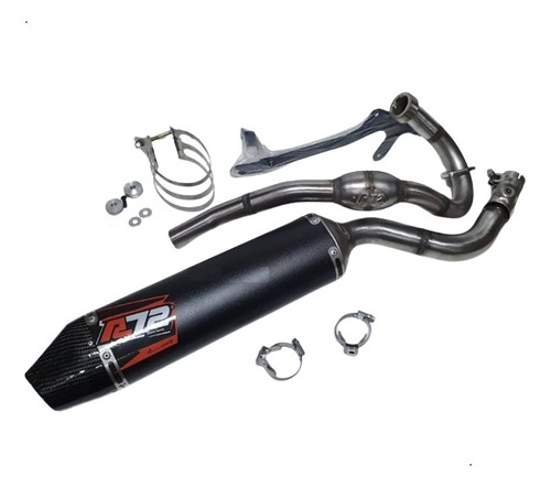 Escape Completo R72 Honda Crf 250l 250 L Power Bomb Dompa