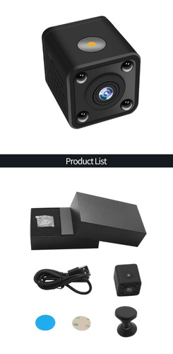 Mini Câmeras De Segurança Wifi Sem Fio De Vigilância Hd