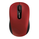 Mouse Sem Fio Microsoft  Bluetooth Mobile 3600 Vermelho