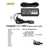 Cargador Acer Aspire 45w 19v 2.37a  5.5x1.7mm  Original 100%
