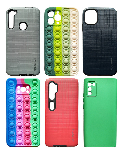 Capa Capinha Case P/ Celular Kit Lote Com 50 Atacado Revenda