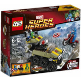Lego 76017 Usado Capitan America Vs Hydra Marvel Oferta!!!