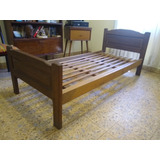 Cama De Algarrobo 1 Plaza