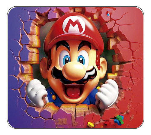 Mousepad Super Mario Bros Personalizado Regalo Infantil 1440