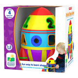 The Learning Journey Rocket Shape Sorter