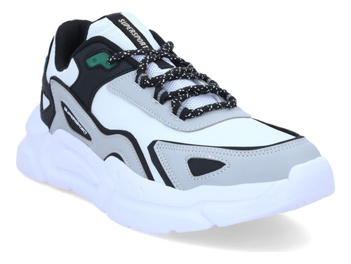 Tenis Hombre Super Sport Deportivo Blanco 649-28