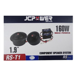 Tweeter+ Crossover Jc Power Rs-t1 160watts 1.9 Pulgadas Color Negro