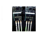 Transistores 2- A2222 2- C6144 Epson + 10 Fusibles  / F