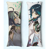 Capa Dakimakura 1,60x50cm  Genshin Impact Xiao 08