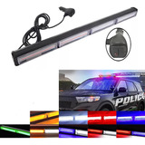 Barra Torreta Estrobo Codigo Leds Cob Policia 24 PuLG 40w