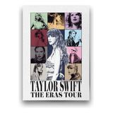 Póster Papel Fotográfico Taylor Swift Eras Tour Sala 40x80